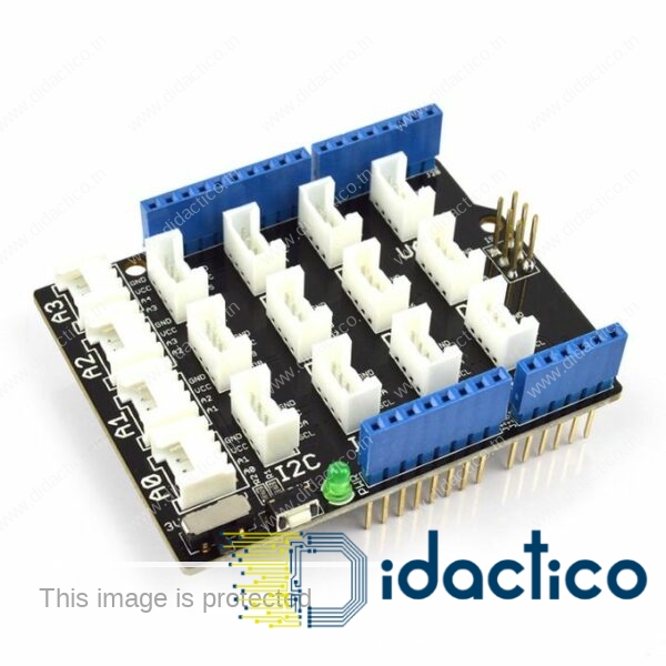 Platine Grove Base Shield V2 pour Arduino uno SKU 103030000 DIDACTICO TUNISIE