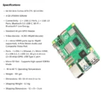 Carte Raspberry Rpi 5 RAM 4GO 1749032 1 1