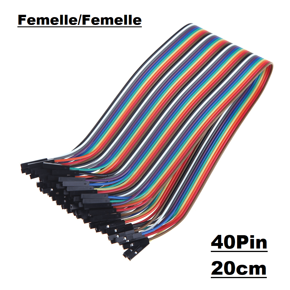 40 Fils jumpers Femelle/Femelle 20cm fil ff 20 1