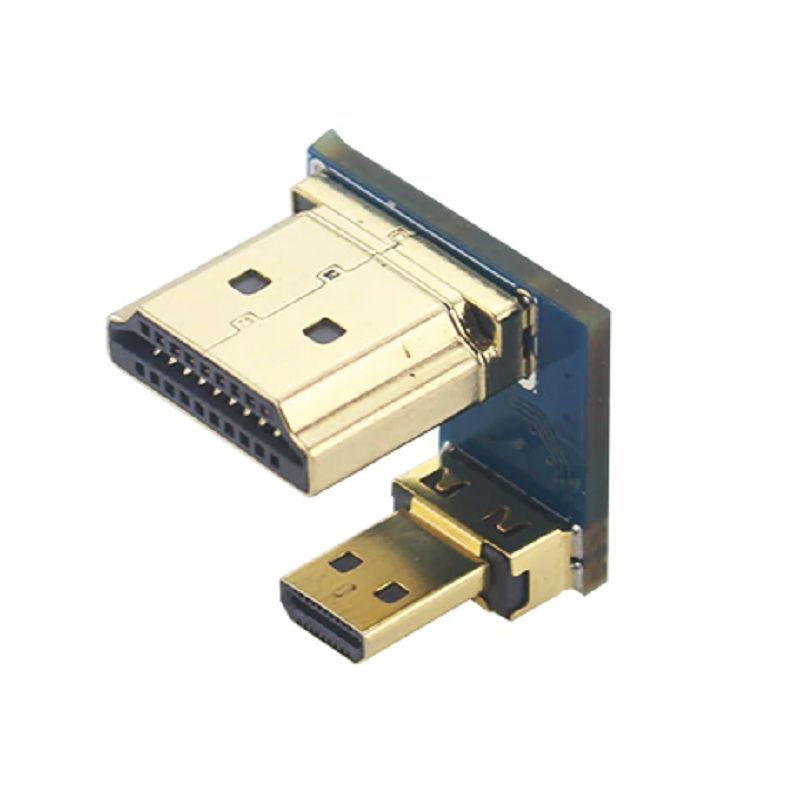 Adaptateur Micro HDMI Mâle vers HDMI Mâle pour raspberry DIDACTICO TUNISIE