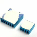 Dissipateur MOSFET en alliage d'aluminium bleu pour Raspberry PI3