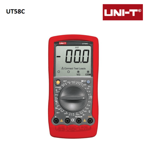 Multimètre numérique UT58C UNI-T DIDACTICO TUNISIE