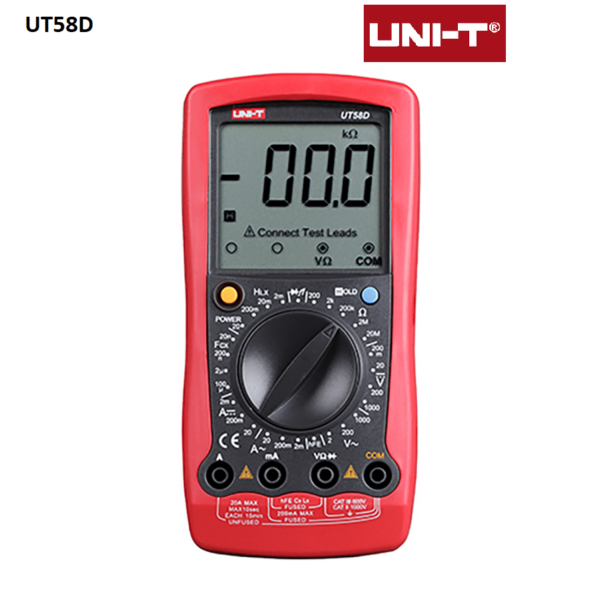 Multimètre numérique UT58D UNI-T DIDACTICO TUNISIE