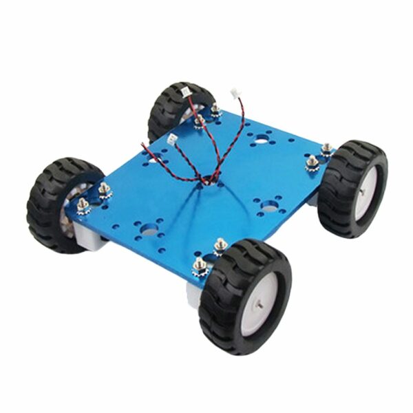 Robot Bleu à bricolage à 4 roues Robot Bleu a bricolage a 4 roues