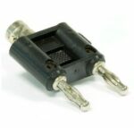 Adaptateur PTL-2156 plugs-female BNC 2x4mm adaptateur ptl 2156 plugs female bnc 2x4mm 2