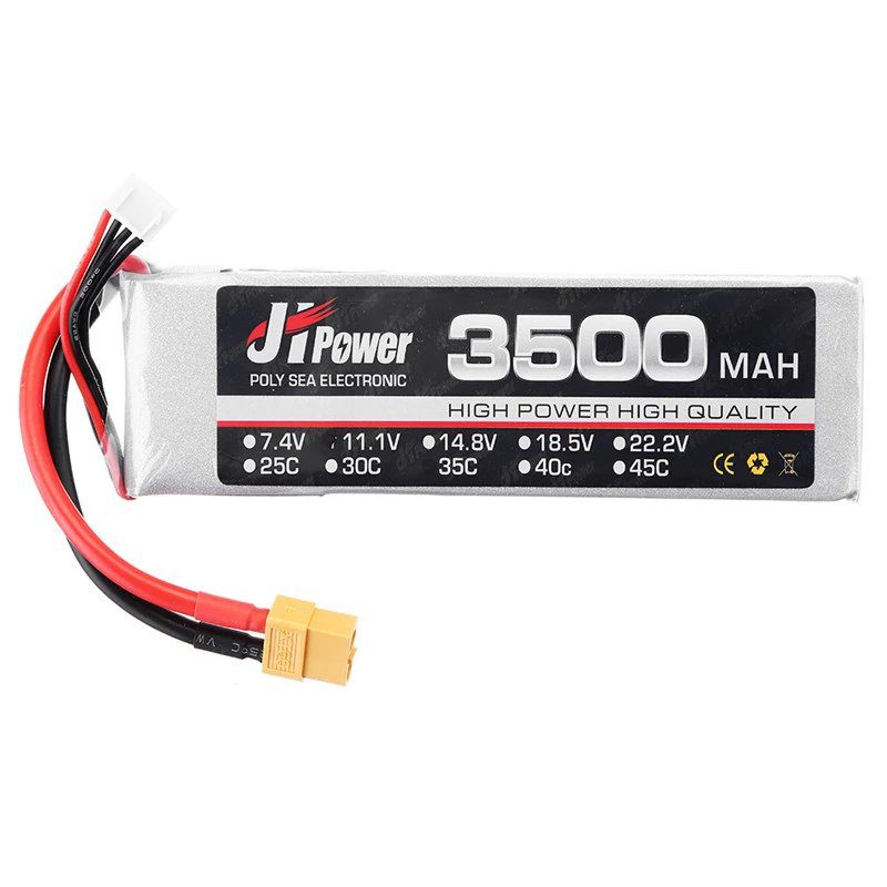 Batterie LIPO 3S 3500mAh 25C 11.1V T/XT60 DIDACTICO TUNISIE