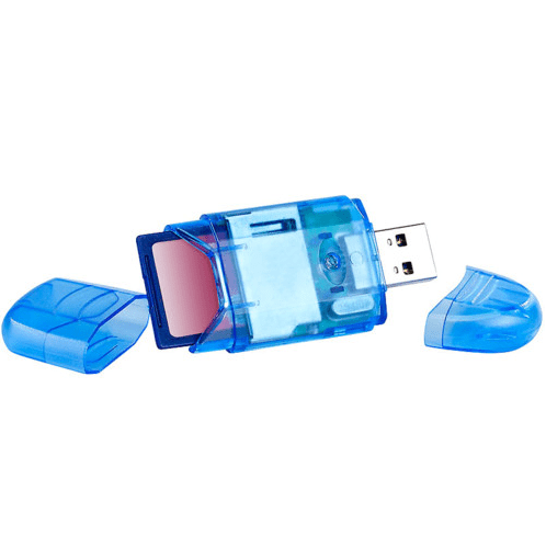 Adaptateur USB carte de mémoire flash SD / MMC / RS-MMC