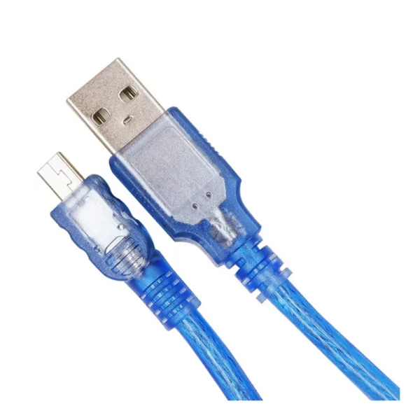 Cable Mini USB / USB 0.3m Bleu pour arduino nano cable mini usb usb 03m bleu pour arduino nano 2