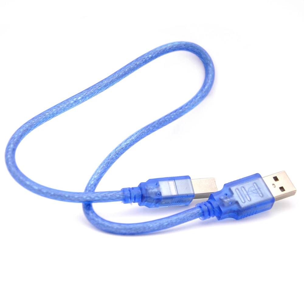 Cable USB Type A-B 0.5m pour arduino uno