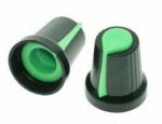 Capuchon en plastique Vert pour bouton potentiomètre Capot DIDACTICO TUNISIE