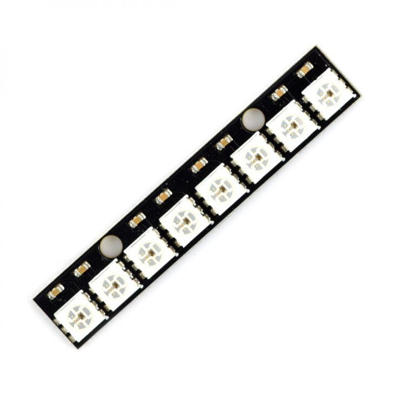 Carte 8 x LED SMD RVB 5050 - 8 bits WS2812 DIDACTICO TUNISIE