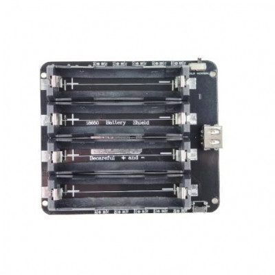 Carte USB Shield Batterie 4x18650 3V/5V pour Arduino ESP32 ESP8266
