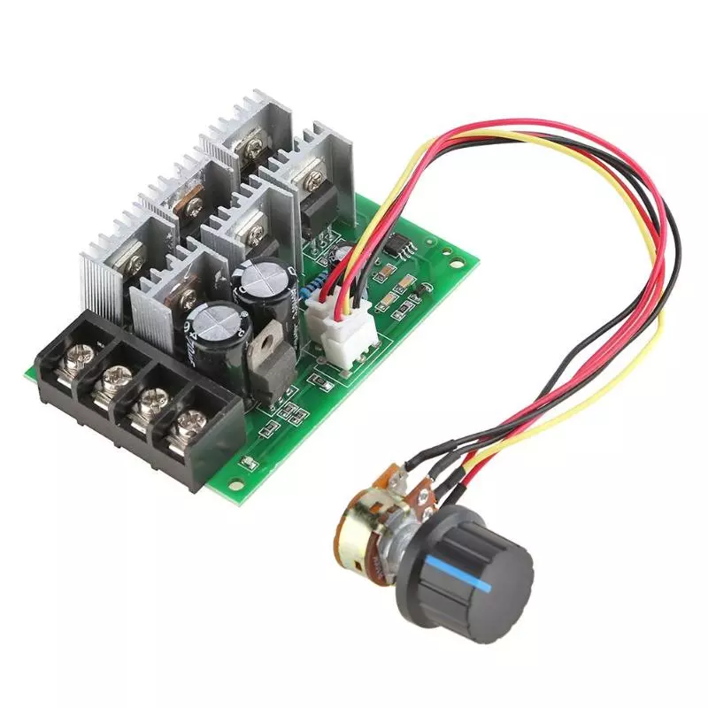 Contrôleur de moteur PWM DC 9V-55V 40A réversible