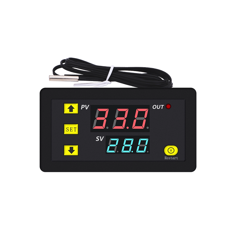 Contrôleur de température numérique avec affichage LED pour le contrôle précis de la température.