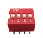 DIP Switch Interrupteur 4Pin 2,54 mm