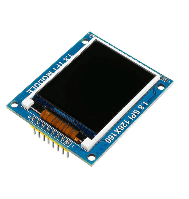 Ecran LCD TFT bleu 1,8 pouces ST7735 avec 4 E/S 128x160 DIDACTICO TUNISIE