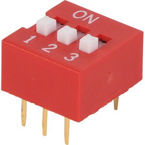 Interrupteur DIP Switch 3Pin 2,54 mm