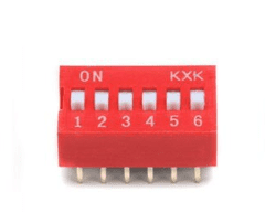 Interrupteur DIP Switch 6Pin 2,54 mm