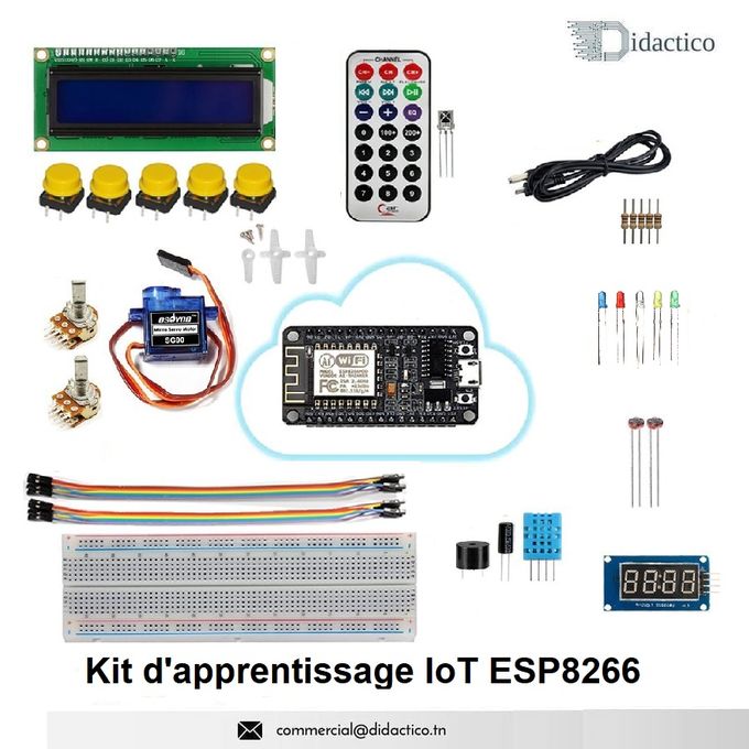 Kit d'apprentissage IoT ESP8266