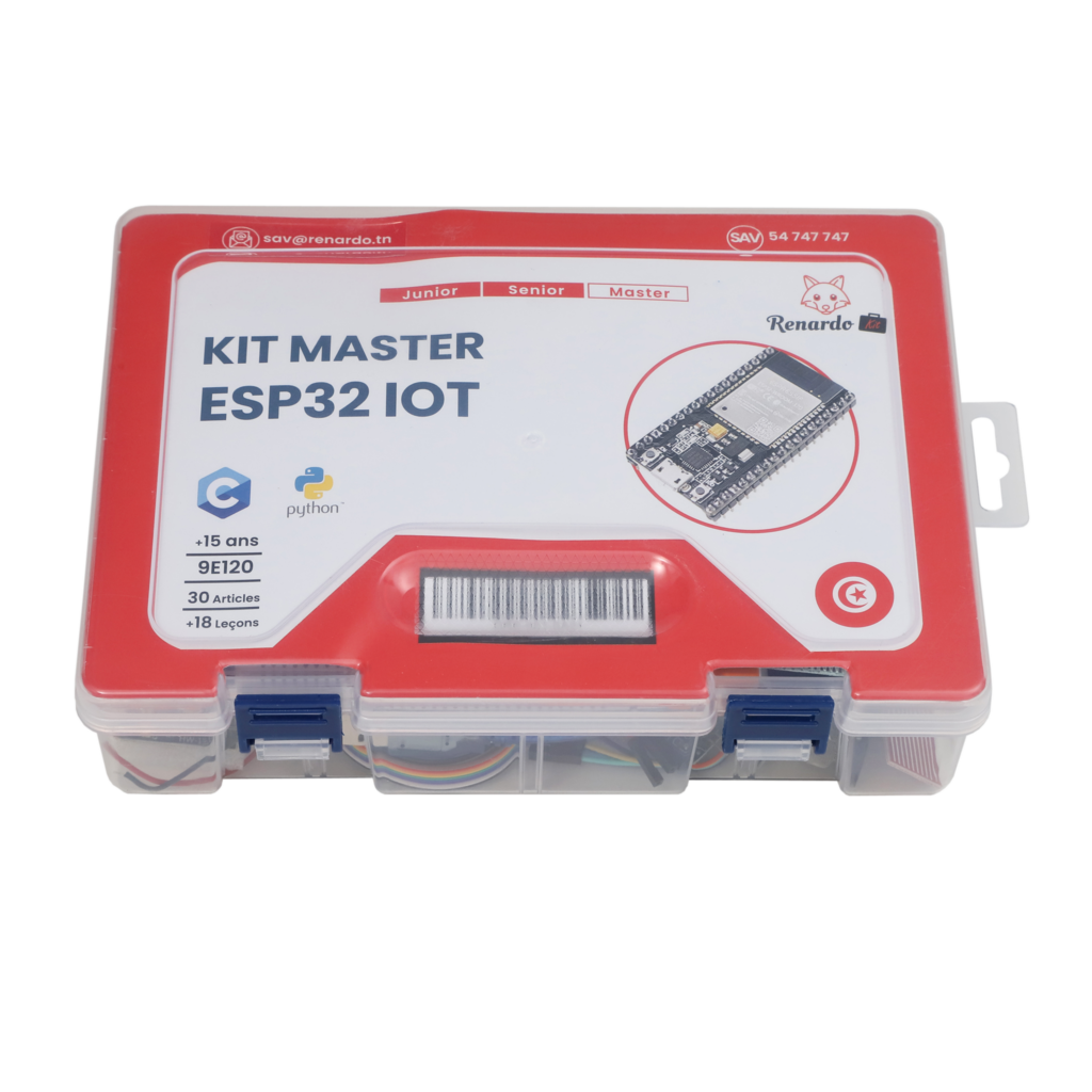 Kit Master ESP32 IOT Renardo DIDACTICO TUNISIE
