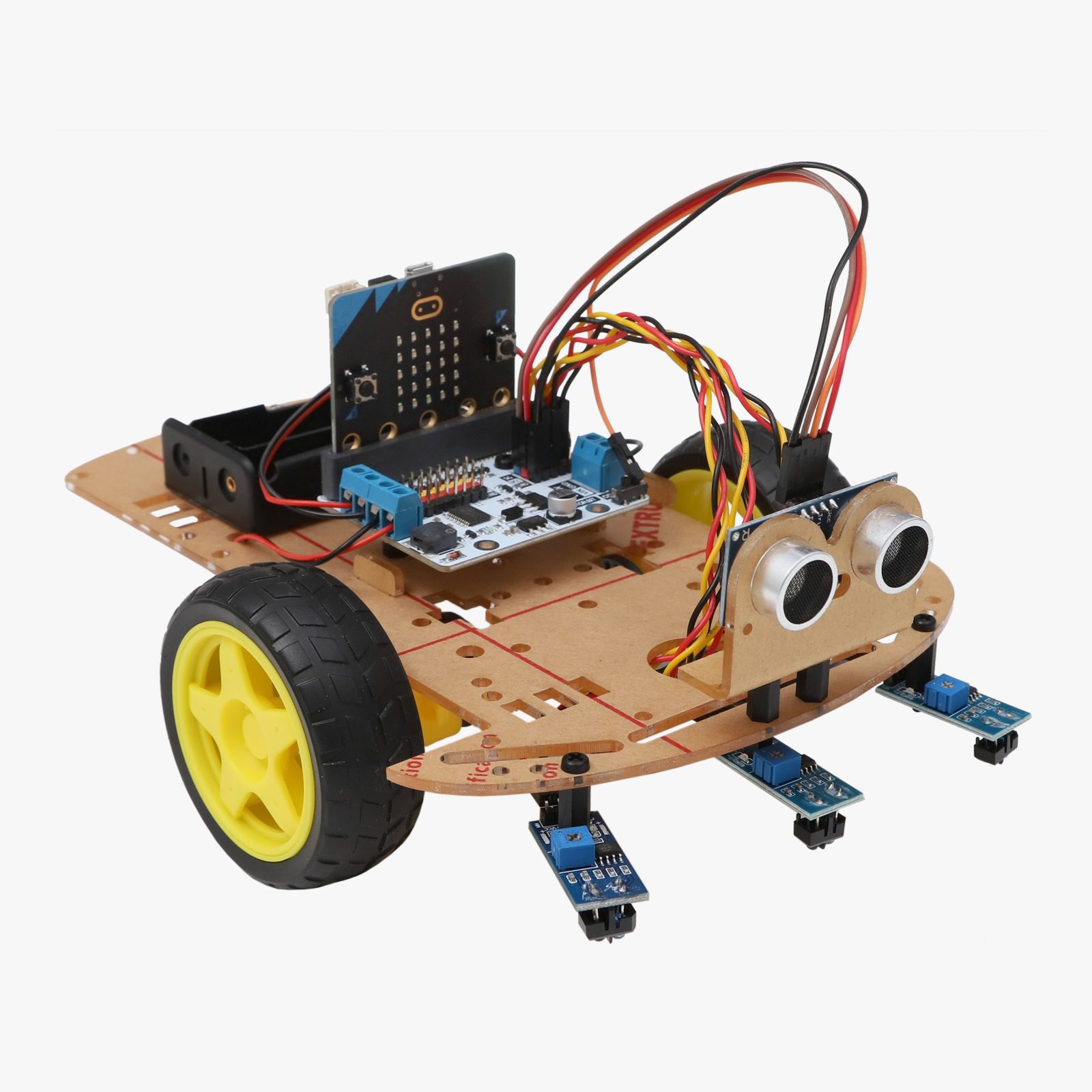 Kit Robot Microbit 2WD Renardo DIDACTICO TUNISIE