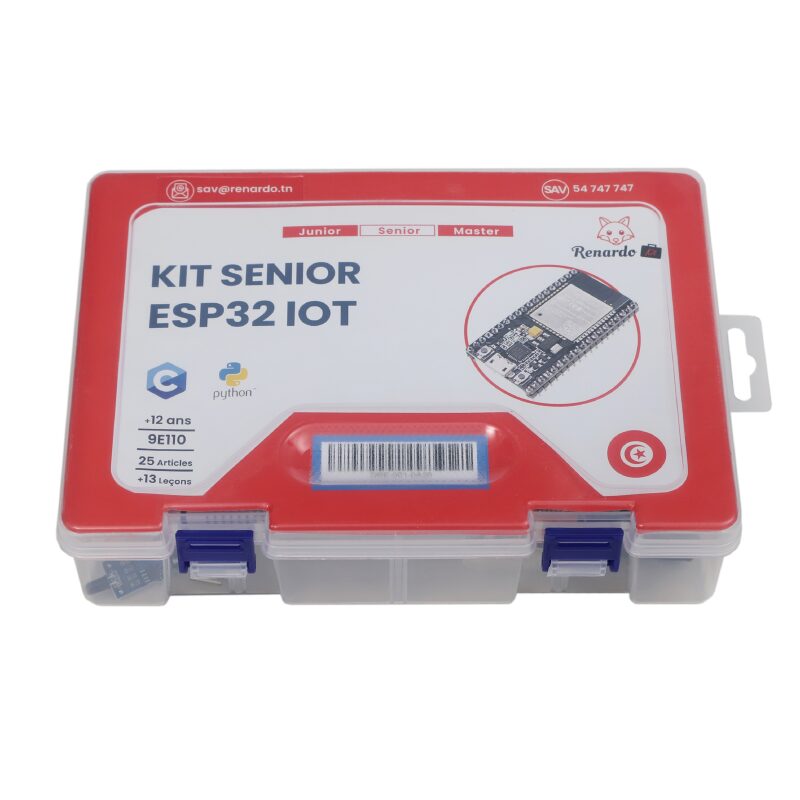 Kit Senior Esp32 IOT Renardo DIDACTICO TUNISIE