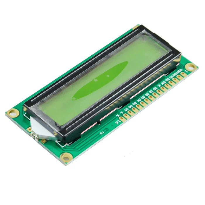 Ecran LCD 1602 vert/jaune