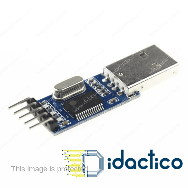 Module adaptateur USB vers TTL PL2303 PL2303HX - 5 broches DIDACTICO TUNISIE