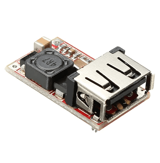 Module d'alimentation Abaisseur de sortie USB DC-DC 6-24V à 5V DIDACTICO TUNISIE