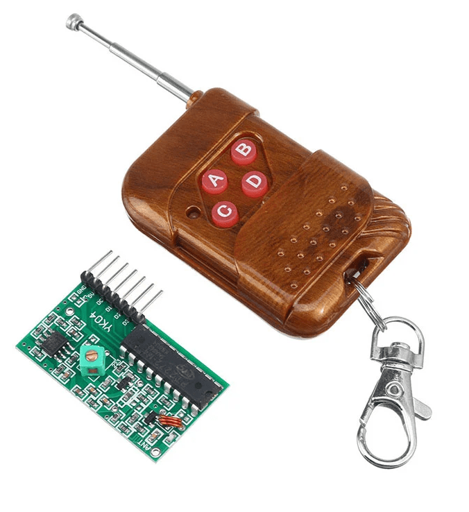 Module d'émetteur-récepteur de télécommande RF 4 boutons et 4 CH DIDACTICO TUNISIE