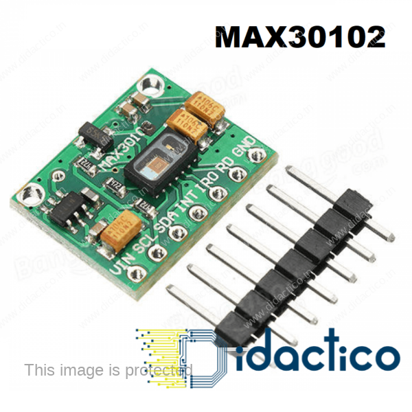 Module de fréquence cardiaque oxymètre MAX30102 DIDACTICO TUNISIE