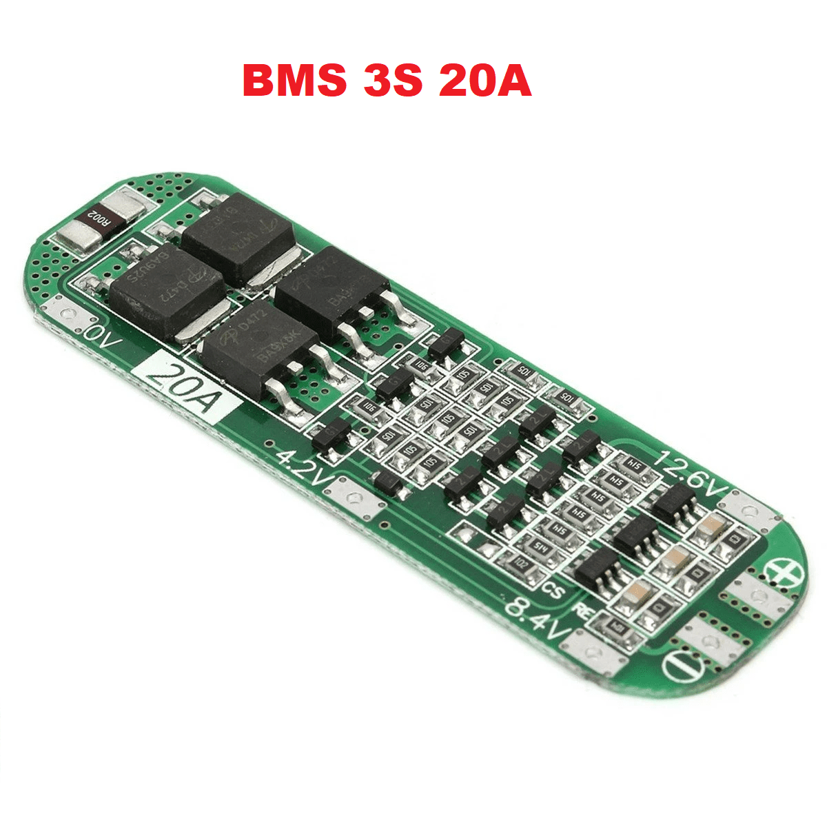 Module de protection BMS 3S 20A batterie lithium 18650 11.1V DIDACTICO TUNISIE