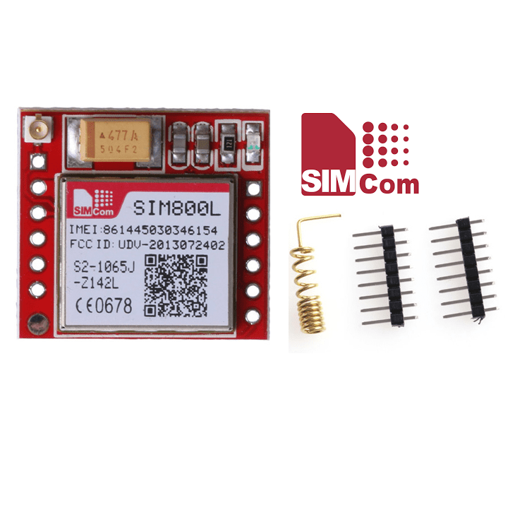 Module GSM GPRS SIM800L SIMCOM Original DIDACTICO TUNISIE