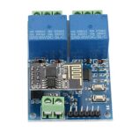 Module Relais 2 CH Avec ESP-01 WIFI ESP8266 Pour Smart Controle module relais 2 ch avec esp 01 wifi esp8266 pour smart controle