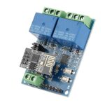 Module Relais 2 CH Avec ESP-01 WIFI ESP8266 Pour Smart Controle module relais 2 ch avec esp 01 wifi esp8266 pour smart controle 3