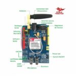 Module Shield GSM GPRS SIM900 DIDACTICO TUNISIE