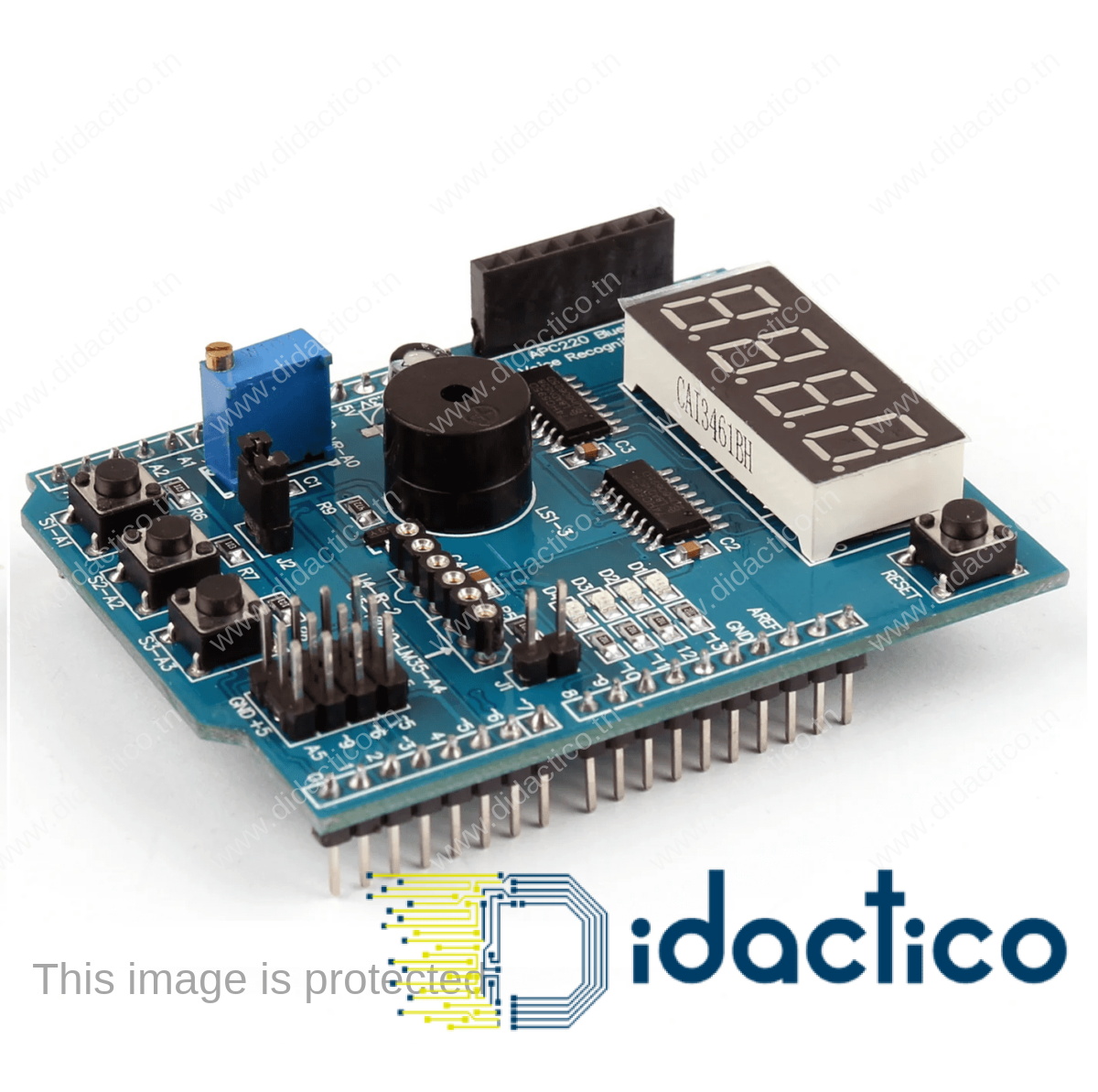 Carte Shield Multifonction pour Arduino Uno / Leonardo DIDACTICO TUNISIE