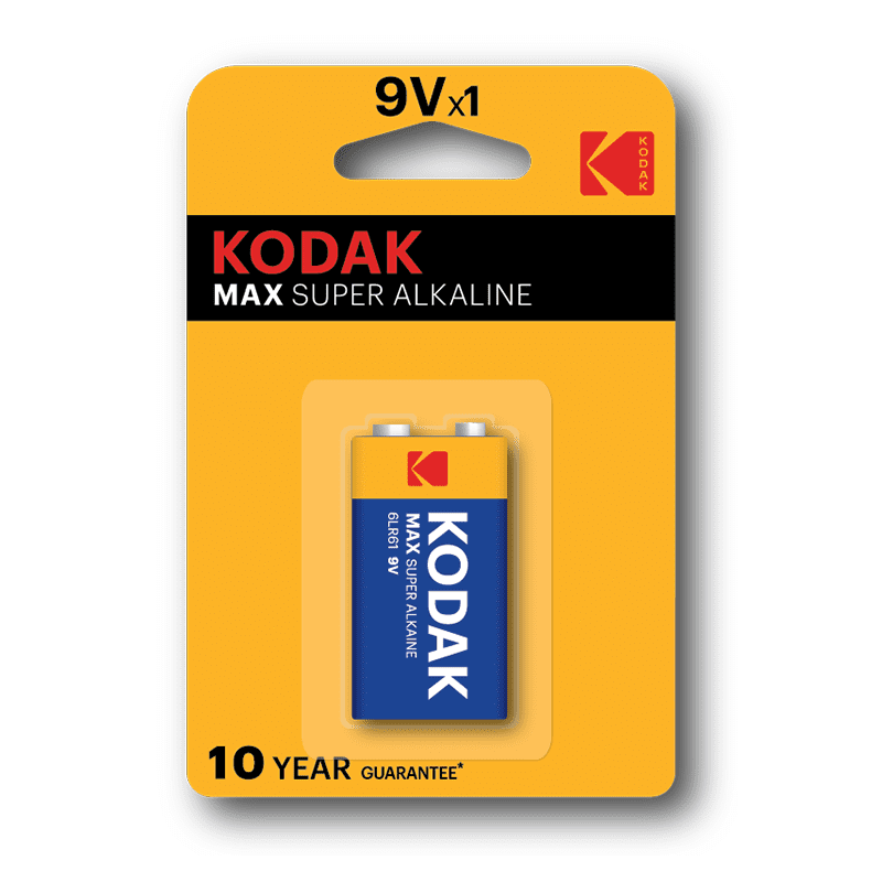 Batterie Kodak 9V Max Alkaline