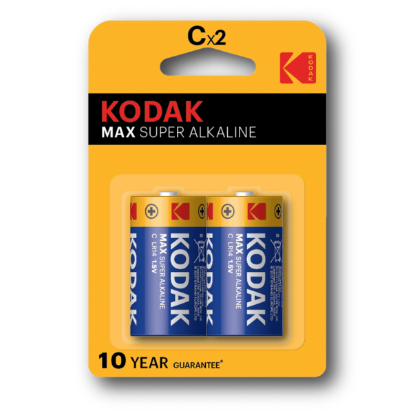 Batterie KODAK C Max Alkaline 1.5V