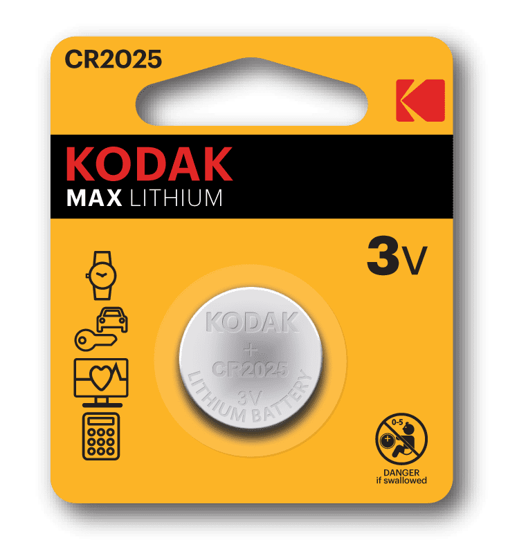 Pile Bouton Lithium CR2025 B1 KODAK DIDACTICO TUNISIE