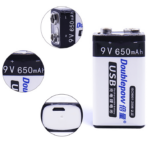 Pile Rechargeable 9V 650mAh 6F22 Micro USB pile rechargeable 9v 650mah 6f22 micro usb 2