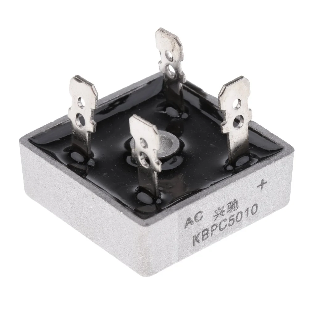 Pont redresseur à diodes KBPC5010 50A 1000V DIDACTICO TUNISIE