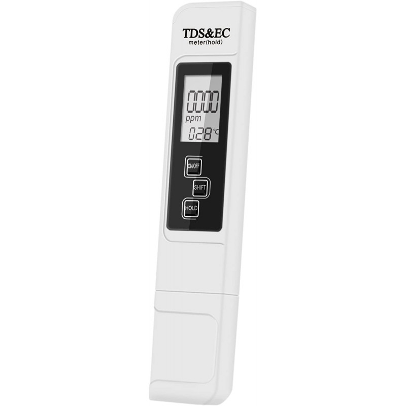 Testeur Digital de TDS (solide total dissous)  et EC (conductivité électrique) ec mètre