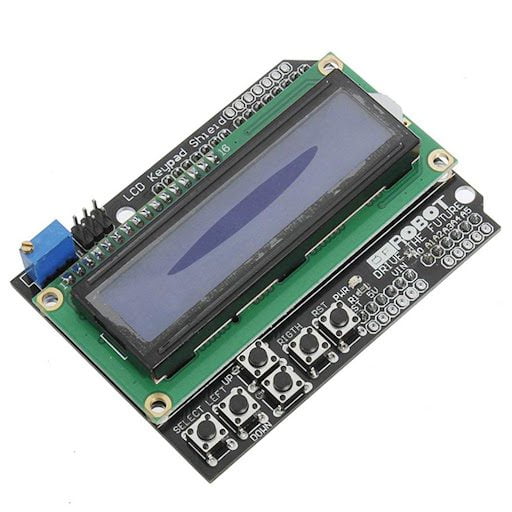 Ecran LCD 1602 avec boutons tactile