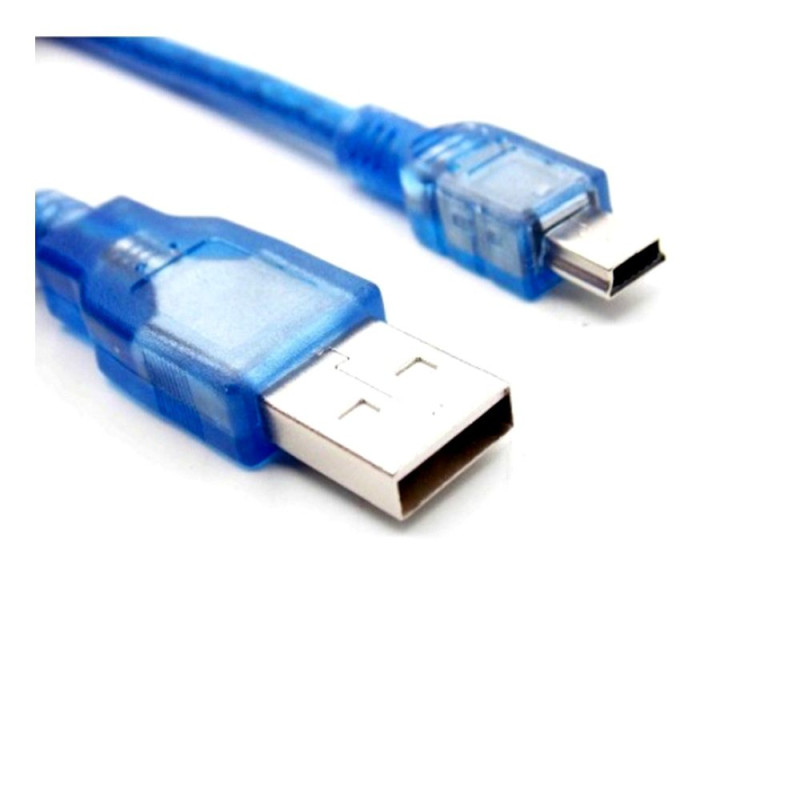 Cable Mini USB / USB L=1m Noir pour Arduino nano noir L=1M DIDACTICO TUNISIE