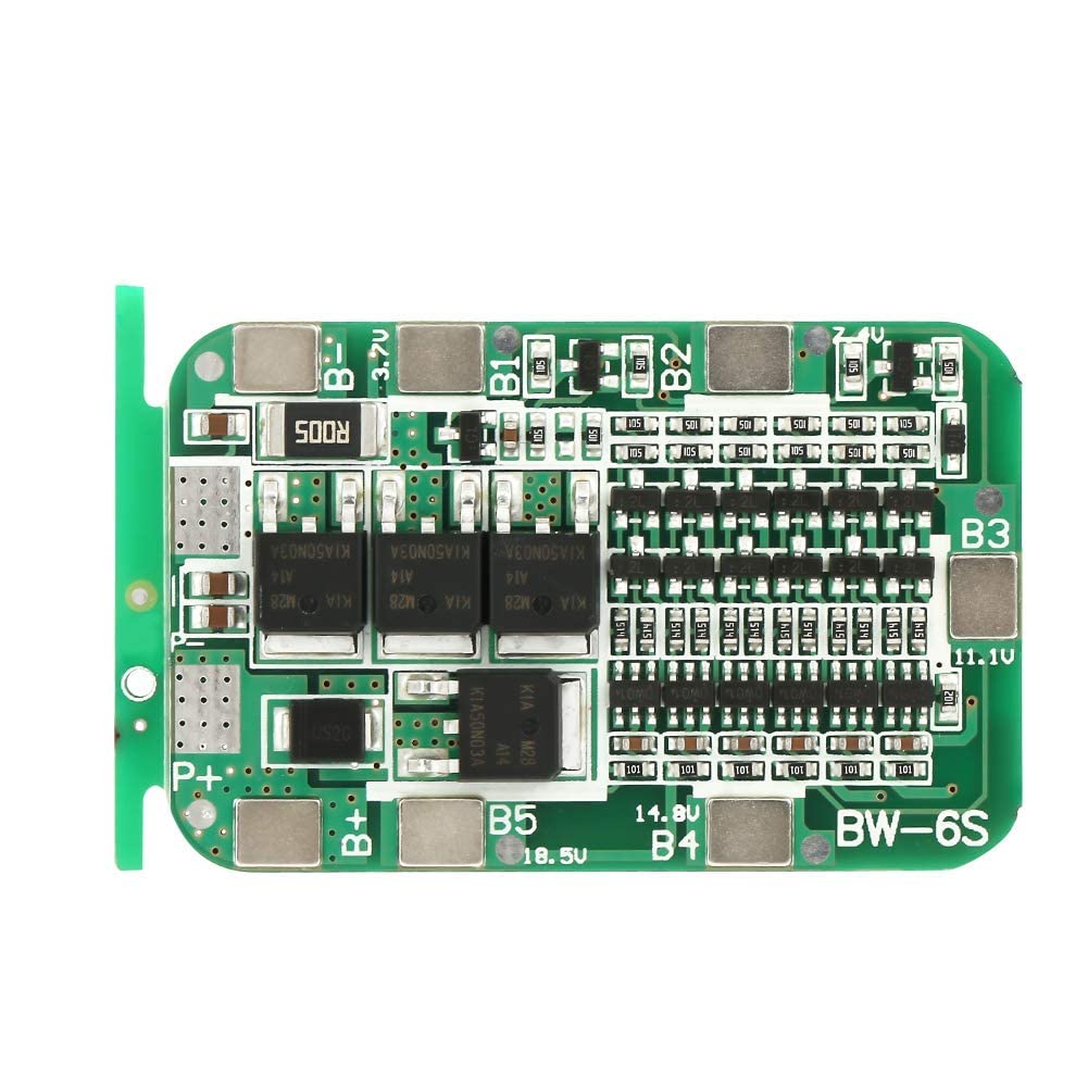 Carte de protection BMS 6S 15A pour batterie lithium 18650 - 22.2V 24V DIDACTICO TUNISIE