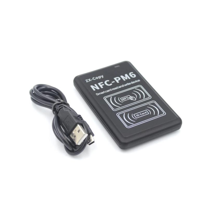 Lecteur de carte intelligent USB NFC PM6 13.56MHZ 125Khz DIDACTICO TUNISIE