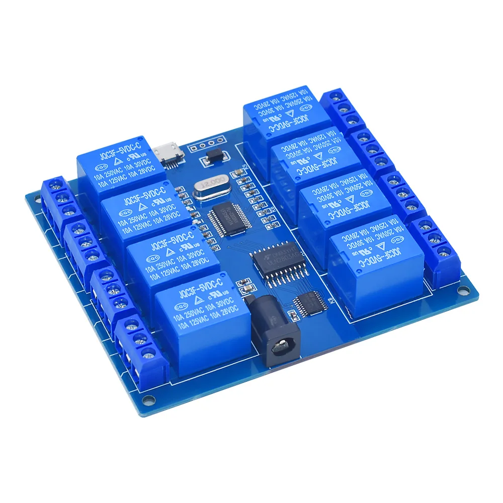 Module Relais 8 CH 5V 2x4R DIDACTICO TUNISIE