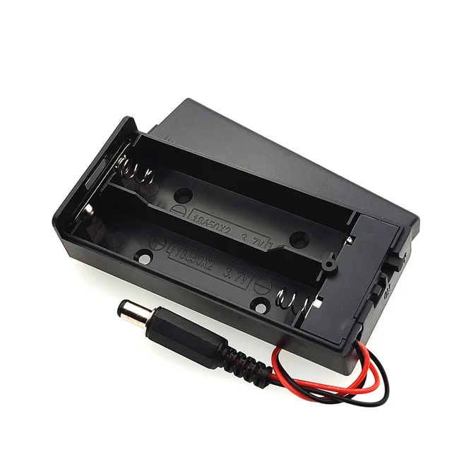 Support Batterie 2 x 18650 avec connecteur DC DIDACTICO TUNISIE